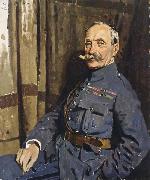 Sir William Orpen Marshal Foch,OM oil painting reproduction